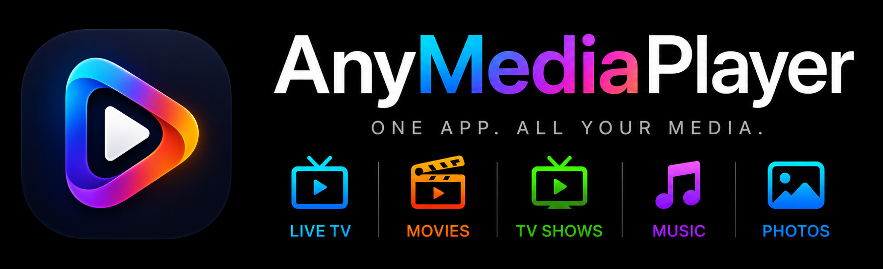 AnyMediaPlayer — One app. All your media.